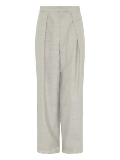 JW Anderson Jw Anderson Pleated Zip-pocket Trousers