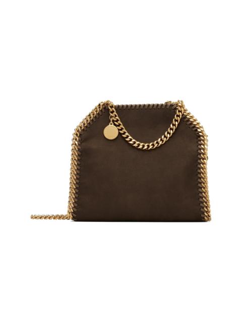 Stella McCartney Brown Falabella Faux-Suede Tiny Bag