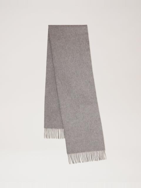 Mulberry Small Solid Merino Wool Scarf
Light Grey Melange Merino Wool