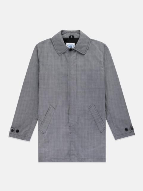 J. PRESS MADE-IN-ENGLAND PRINCE-OF-WALES RAIN COAT