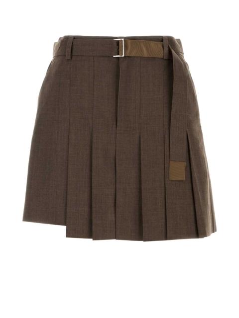 sacai Sacai Women Suiting Shorts