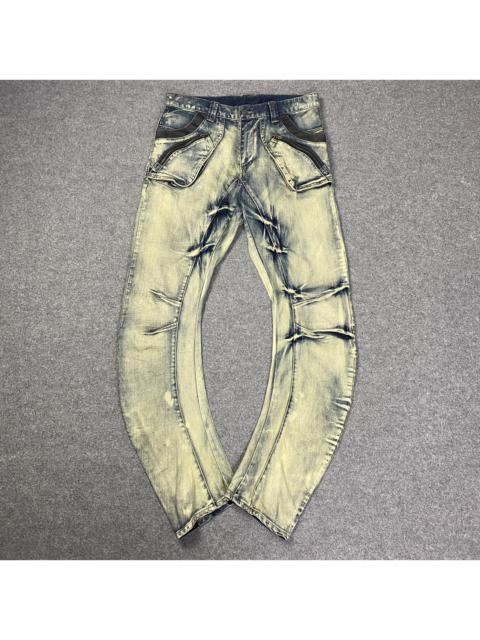 Other Designers Japanese Brand - RARE🔥PPFM BONDAGE PUNK STYLE SLIM FIT JEANS