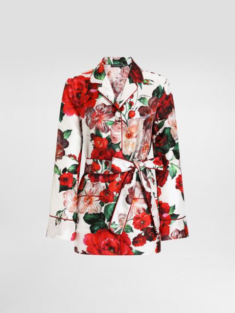 Tシャツ・カットソー VALENTINO LUREX AND JACQUARD TOILE ICONOGRAPHE TOP Valentino LUREX AND TOILE ICONOGRAPHE JACQUARD TOP | REVERSIBLE