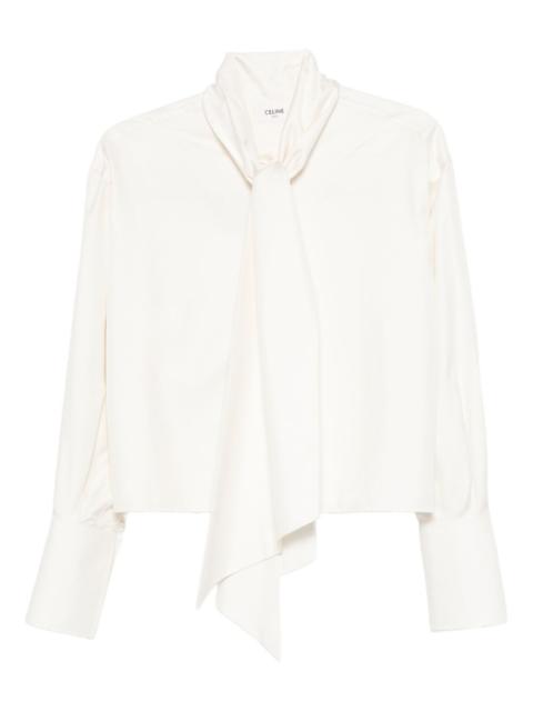 CELINE Celine Women Silk Cropped Shirt