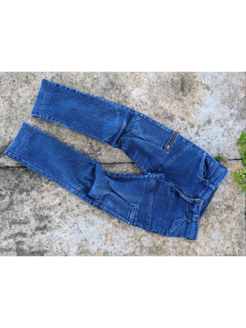 Other Designers Japanese Brand - Japanese Brand Fine Assist Denim Stretch Cargo Pant