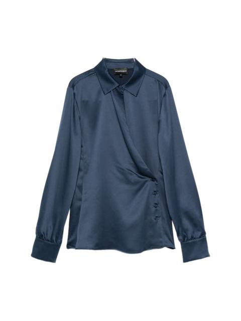 EMPORIO ARMANI Wrapped shirt