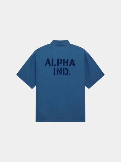 ALPHA INDUSTRIES RELAXED ONE POCKET SHORT SLEEVE SHIRT