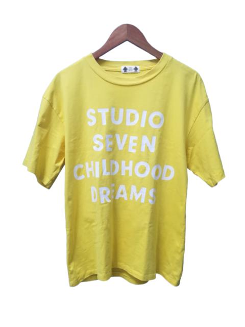 Other Designers Japanese Brand - Studio Seven Childhood Dreams Designer spellout tee M