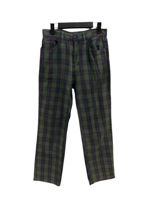 Other Designers Spellbound - Japanese Brand Domingo Plaid Tartan Casual Pant