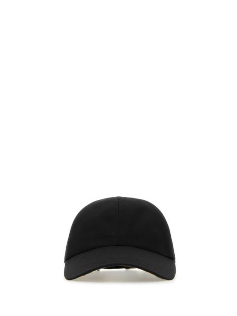 Burberry Women Black Polyester Blend Baseball Cap