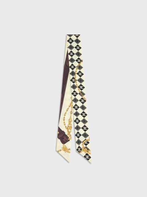 CELINE Celine Silk Twill Foulard