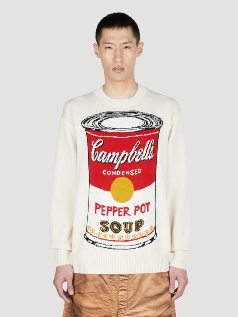 Junya Watanabe MAN Junya Watanabe Men Soup Andy Warhol Sweater