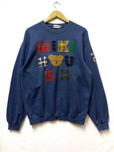 Other Designers Vintage - Vintage Big Spellout Sweatshirt Crewneck Blue