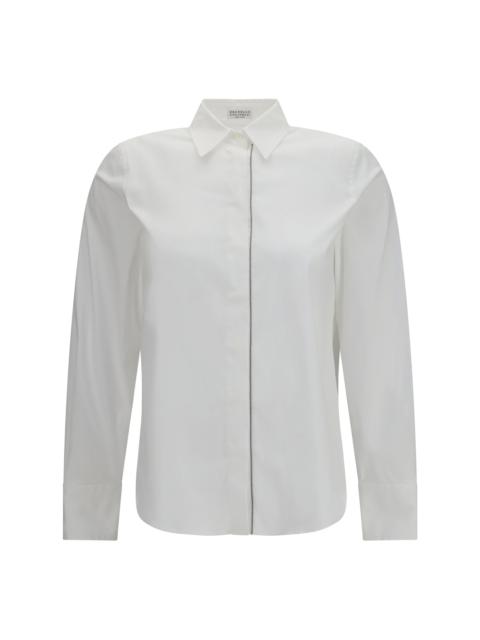Brunello Cucinelli Brunello Cucinelli Stretch Cotton Poplin Shirt