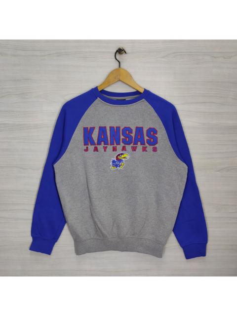 Other Designers Colosseum Athletics - University Of Kansas Vintage KU Kansas Jayhawks Raglan