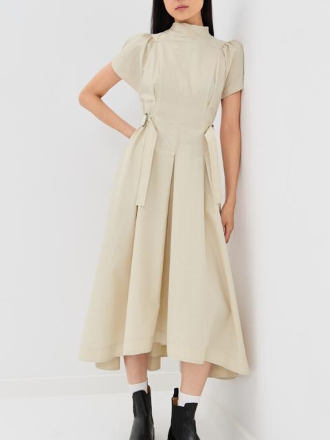3.1 Phillip Lim Puff Sleeve Poplin Flare Dress