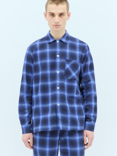 TEKLA Plaid Pyjama Shirt