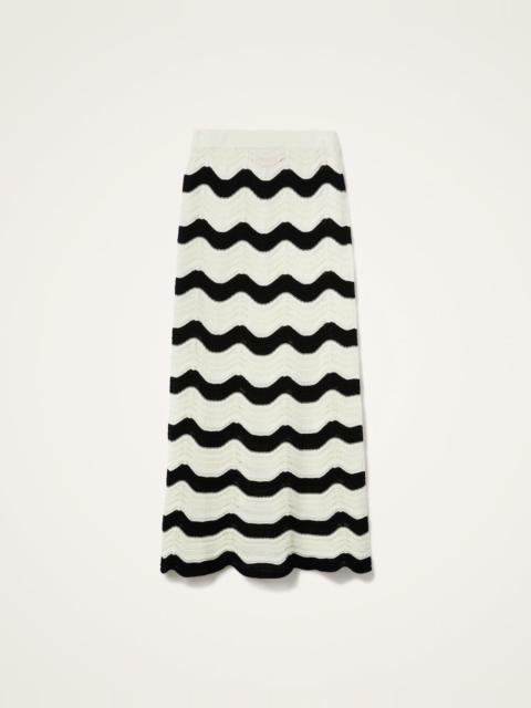 La DoubleJ Chevron Skirt
