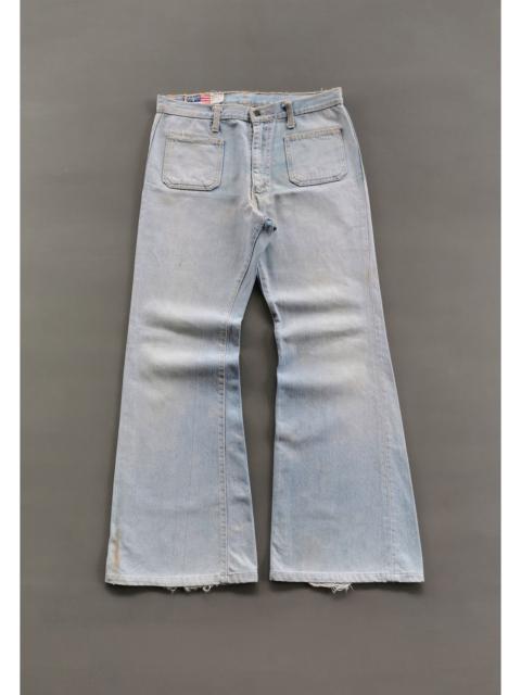 Other Designers Vintage Bobson Flared Bell Bottom Patch Pockets Jeans