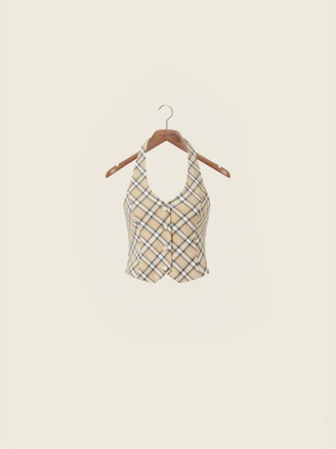 House of Sunny SLOANE CHECK WAISTCOAT