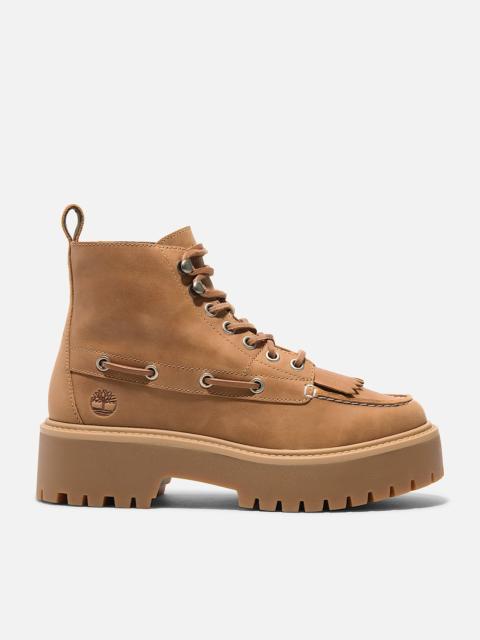 Timberland Women's Stone Street Mid 7-Eye Platform Boot