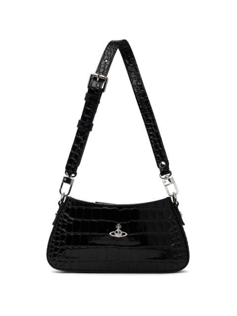 Vivienne Westwood Black Tasha Shoulder Phone Bag