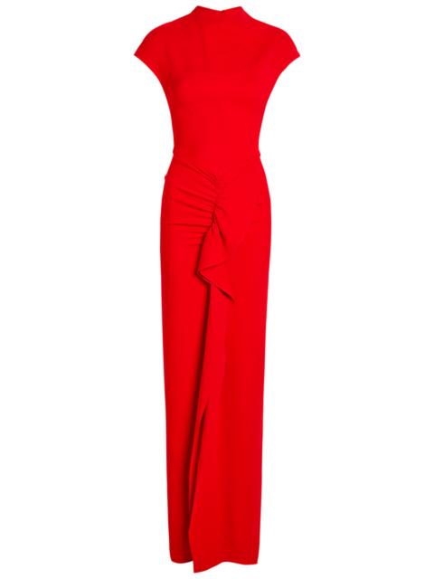 TOVE Tove Beth Ruffled Crepe Maxi Dress