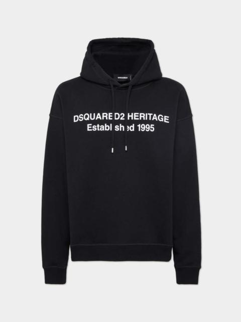 DSQUARED2 RELAX FIT DSQUARED2 HERITAGE HOODIE