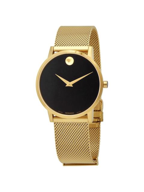 Other Designers Movado Museum Classic Quartz Black Dial Watch 0607396