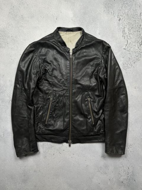 Diesel Rare Diesel Leather Bomber Jacket Black Medium y2k Hype 00s