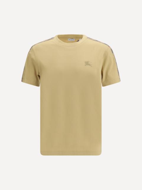 Burberry T-shirt with Check trims