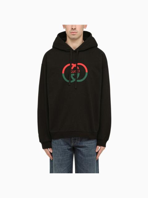 Gucci Black Cotton Sweatshirt With Logo Men