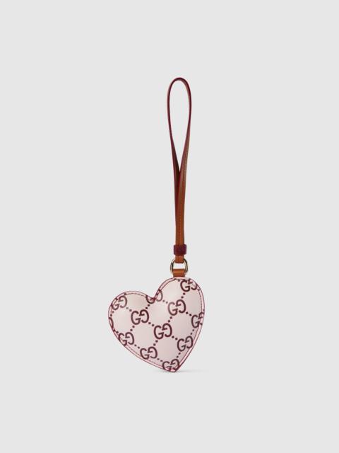 GUCCI Heart-shaped bag charm