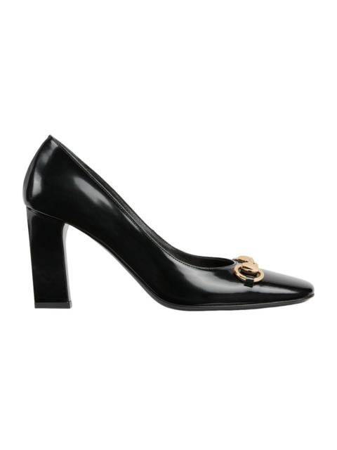 GUCCI GUCCI Signora $1180 Black 85mm Pumps New & Authentic (Women'