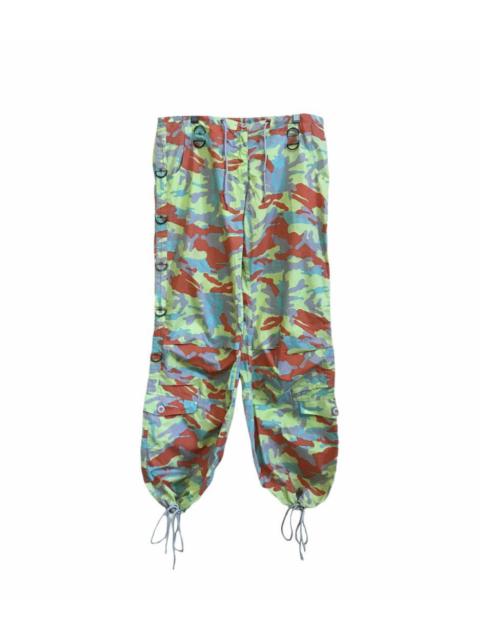 Other Designers RARE UFO Buckle Bondage Camo Parachute Cargo Pants
