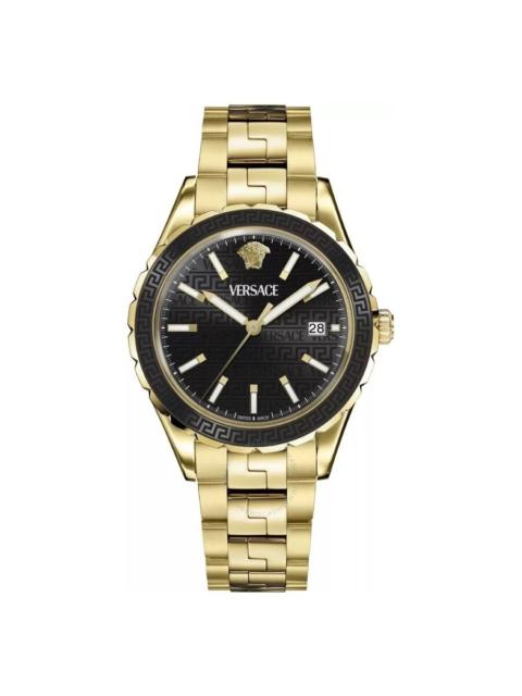 VERSACE Versace Hellenyium Automatic Black Dial Men's Watch VEQCA0624
