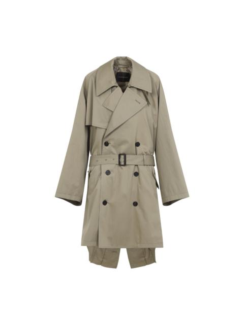 BALENCIAGA Balenciaga Draped Neck Trench Women