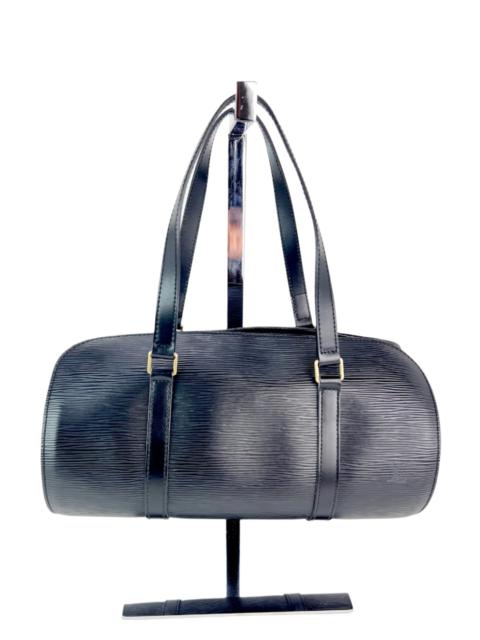 Louis Vuitton Louis Vuitton Soufflot Black Epi Leather Shoulder Bag