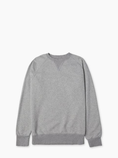 FORTELA FORTELA HARVARD CREWNECK SWEATSHIRT GREY MELANGE