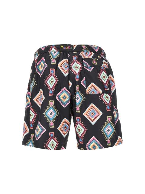 Other Designers Mauna Kea Printed Swimshorts Black Men