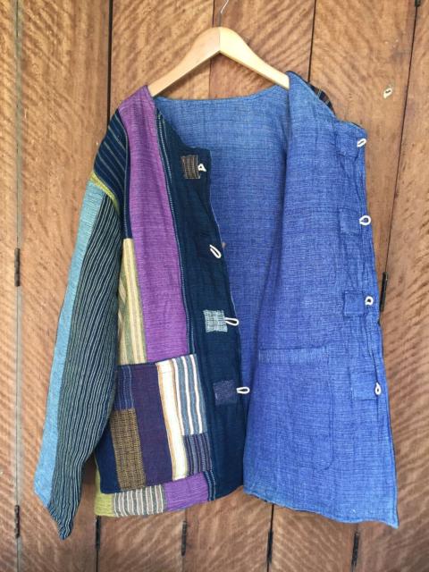 Other Designers Japanese Brand - Vintage Folk Art Boro Patchwork multicolor farmer jacket