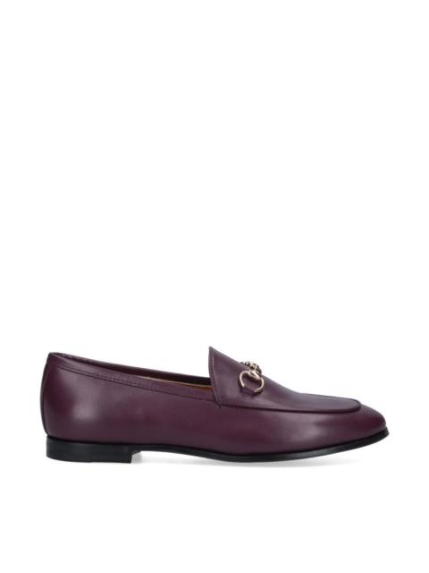 GUCCI Jordaan leather loafers