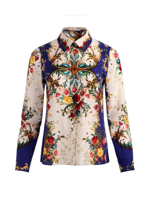 Alice + Olivia WILLA SILK BLOUSE