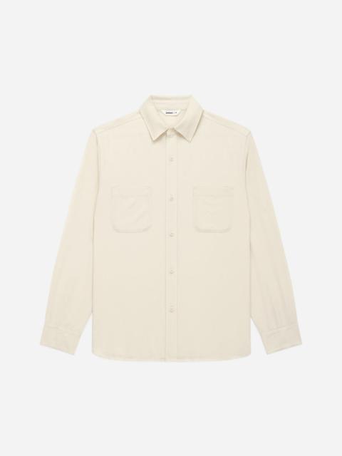 3sixteen Mechanic Shirt - Ivory Lyocell