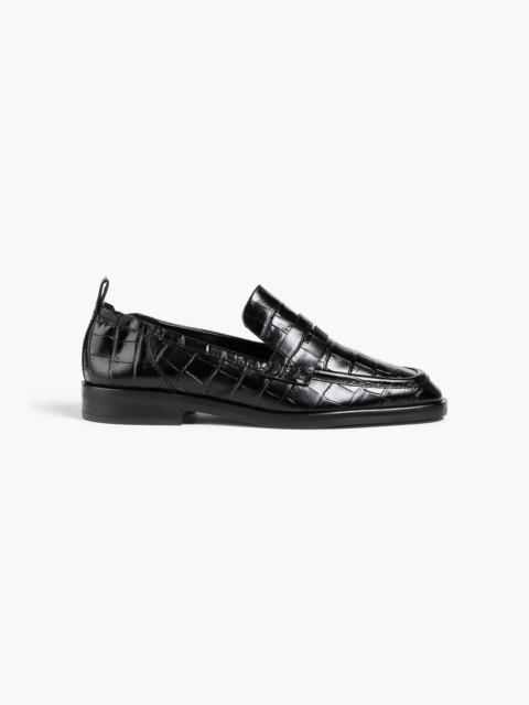 3.1 Phillip Lim Alexa croc-effect leather loafers