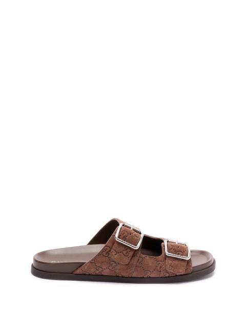 GUCCI Gucci Men `Rhein Gg` Open Slides
