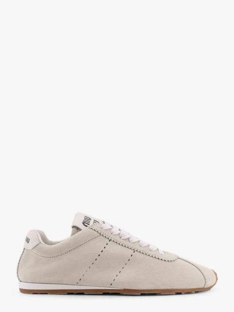 Miu Miu Miu Miu Plume Suede Sneakers
