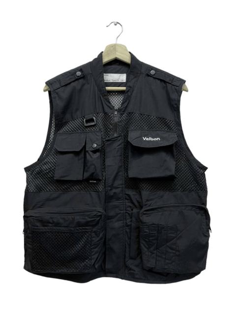Other Designers Other - Vintage VELBON Tactical Multipocket Utilities Poly-Mesh Vest