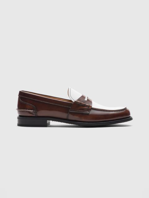 Church's Fumé Brushed Calfskin Bicolor Loafer