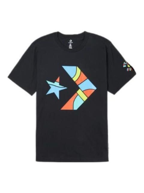 Converse Converse Peace and Unity Short Sleeve Tee 'Black' 10022297-A01